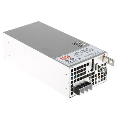 MEAN WELL Switching Power Supply, RSP-1500-48, 48V dc, 32A, 1.5kW, 1 Output, 127 → 370 V dc, 90 → 264 V
