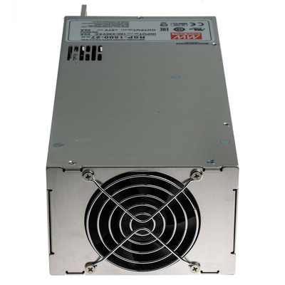MEAN WELL Switching Power Supply, RSP-1500-27, 27V dc, 56A, 1.5kW, 1 Output, 127 → 370 V dc, 90 → 264 V