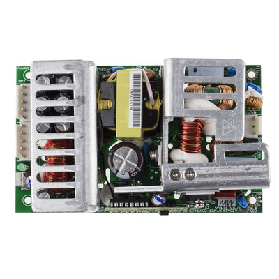 MEAN WELL Switching Power Supply, PPT-125D, 5 V dc, 12 V dc, 24 V dc, 2.5 A, 7 A, 500mA, 101W, Triple Output, 127