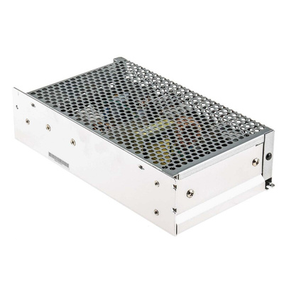 MEAN WELL Switching Power Supply, AD-155B, 27.1 V dc, 27.6 V dc, 5 A, 500 mA, 151.5W, Dual Output, 124 → 370 V