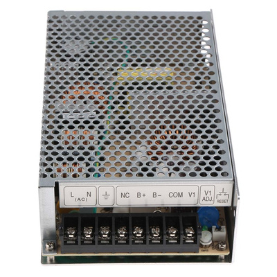 MEAN WELL Switching Power Supply, AD-155A, 13.5V dc, 10.5 A, 500 mA, 151.5W, Dual Output, 124 → 370 V dc, 88
