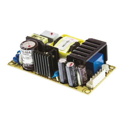 MEAN WELL Switching Power Supply, PSC-60A, 13.8V dc, 1.5A, 59W, Dual Output, 127 → 370 V dc, 90 → 264 V