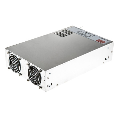 MEAN WELL Switching Power Supply, RSP-3000-48, 48V dc, 62.5A, 3kW, 1 Output, 180 → 264 V ac, 254 → 370 V