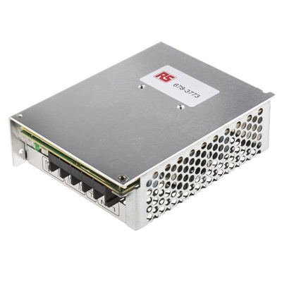 MEAN WELL Switching Power Supply, RS-75-5, 5V dc, 12A, 60W, 1 Output, 125 → 373 V dc, 88 → 264 V ac Input