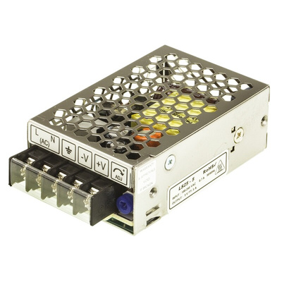 TDK-Lambda Switching Power Supply, LS25-5, 5V dc, 5A, 25W, 1 Output, 125 → 373 V dc, 88 → 264 V ac Input
