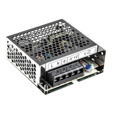 TDK-Lambda Switching Power Supply, LS50-12, 12V dc, 4.2A, 50W, 1 Output, 125 → 373 V dc, 88 → 264 V ac