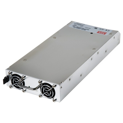 MEAN WELL Switching Power Supply, RCP-1000-24RS, 24V dc, 40A, 960W, 1 Output, 127 → 370 V dc, 90 → 264 V