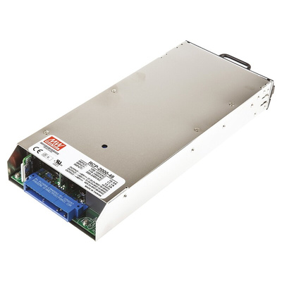 MEAN WELL Switching Power Supply, RCP-2000-48RS, 48V dc, 42A, 2016W, 1 Output, 127 → 370 V dc, 90 → 264 V