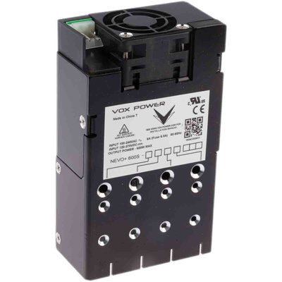 Vox Power Switching Power Supply, Nevo+600S Front End 600W, Quad Output, 120 → 370 V dc, 85 → 264 V ac