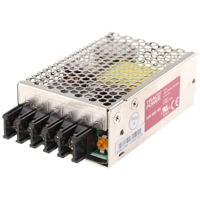 TRACOPOWER Switching Power Supply, TXM 025-105, 5V dc, 5A, 25W, 1 Output, 90 → 264V ac Input Voltage