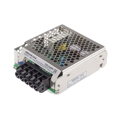 TDK-Lambda Switching Power Supply, HWS30A-24/A, 24V dc, 1.3A, 30W, 1 Output, 120 → 370 V dc, 85 → 265 V