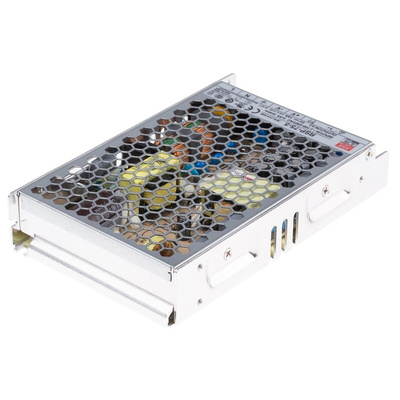 MEAN WELL Switching Power Supply, RSP-75-5RS, 5V dc, 15A, 75W, 1 Output, 120 → 370 V dc, 85 → 264 V ac