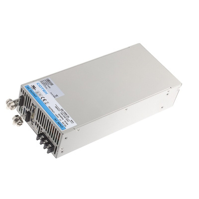 COTEK Switching Power Supply, AE-1500-24, 24V dc, 62.5A, 1.5kW, 1 Output, 127 → 370 V dc, 90 → 264 V ac