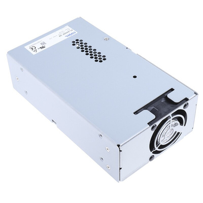 Cosel Switching Power Supply, PLA600F-24, 24V dc, 25A, 600W, 1 Output, 85 → 264V ac Input Voltage