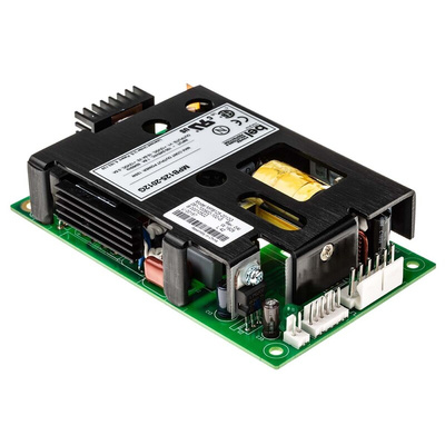 BEL POWER SOLUTIONS INC Switching Power Supply, MPB125-2012G, 12V dc, 10.5 A, 500mA, 125W, Dual Output, 90 →