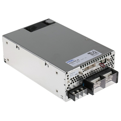 Cosel Embedded Switch Mode Power Supply (SMPS), PBA600F-48, 48V dc, 13A, 624W, 1 Output, 120 → 350 V dc, 85