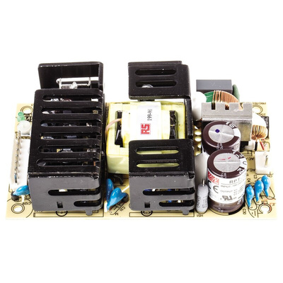 MEAN WELL Switching Power Supply, RPT-75D, 5 V dc, 12 V dc, 24 V dc, 1 A, 1.5 A, 5 A, 73W, Triple Output, 127 →