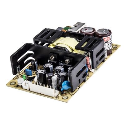 MEAN WELL Switching Power Supply, RPS-75-12, 12V dc, 6.3A, 75.6W, 1 Output, 127 → 370 V dc, 90 → 264 V ac