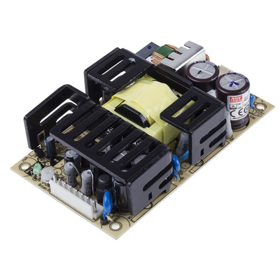 MEAN WELL Switching Power Supply, RPD-75A, 5 V dc, 12 V dc, 3A, 71W, Dual Output, 127 → 370 V dc, 90 →