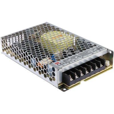 MEAN WELL Switching Power Supply, LRS-150F-15RS, 15V dc, 10A, 150W, 1 Output, 120 → 370 V dc, 85 → 264 V