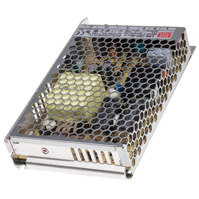 MEAN WELL Switching Power Supply, LRS-150F-36RS, 36V dc, 4.3A, 154.8W, 1 Output, 120 → 370 V dc, 85 → 264