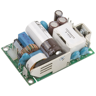 XP Power Switching Power Supply, ECS60US15, 15V dc, 4A, 60W, 1 Output, 120 → 370 V dc, 80 → 264 V ac