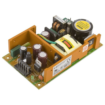 XP Power Switching Power Supply, SDS60UT10, 5 V dc, 12 V dc, 24 V dc, 2 A, 6 A, 800 mA, 63W, Triple Output, 120