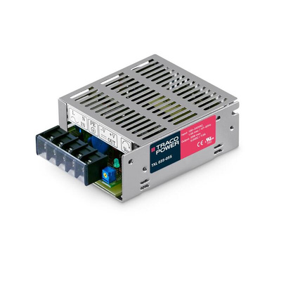 TRACOPOWER Switching Power Supply, TXL 035-05S, 5V dc, 7A, 35W, 1 Output, 120 → 375 V dc, 85 → 264 V ac