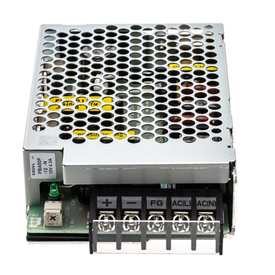 Cosel Switching Power Supply, PBA50F-12-N, 12V dc, 4.3A, 51.6W, 1 Output, 120 → 370 V dc, 85 → 264 V ac