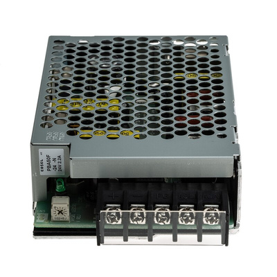 Cosel Switching Power Supply, PBA50F-24-N, 24V dc, 2.2A, 52.8W, 1 Output, 120 → 370 V dc, 85 → 264 V ac