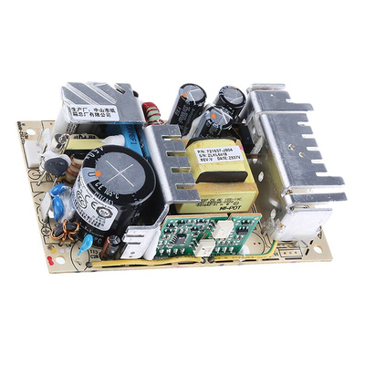 Artesyn Embedded Technologies Switching Power Supply, NLP65-9612GJ, 12V dc, 5.4A, 65W, 1 Output, 85 → 264V ac