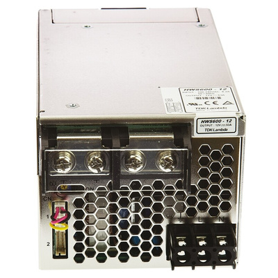 TDK-Lambda Switching Power Supply, HWS600-12, 12V dc, 53A, 648W, 1 Output, 120 → 330 V dc, 85 → 265 V ac