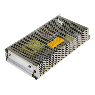 MEAN WELL Switching Power Supply, RD-125A, 5 V dc, 12 V dc, 7.7A, 130.9W, Dual Output, 176 → 264 V ac, 248