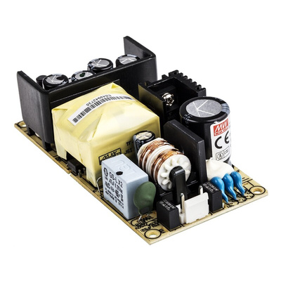 MEAN WELL Switching Power Supply, RPS-60-5, 5V dc, 10A, 50W, 1 Output, 127 → 370 V dc, 90 → 264 V ac