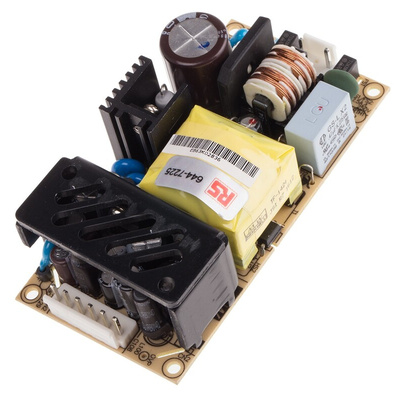 MEAN WELL Switching Power Supply, RPT-60D, 5 V dc, 12 V dc, 24 V dc, 1 A, 3.5 A, 500 mA, 47.5W, Triple Output, 127