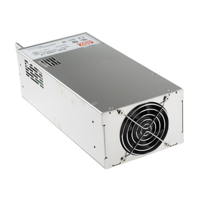 MEAN WELL Switching Power Supply, RSP-1500-12, 12V dc, 125A, 1.5kW, 1 Output, 127 → 370 V dc, 90 → 264 V