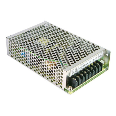 MEAN WELL Switching Power Supply, AD-55B, 26.5 V dc, 27.6 V dc, 1.8 A, 160mA, 53.9W, Dual Output, 124 → 370 V