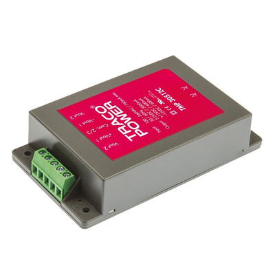 TRACOPOWER Switching Power Supply, TMP 30512C, 5 V dc, ±12 V dc, 3 A, 600 mA, 29W, Triple Output, 120 → 370 V