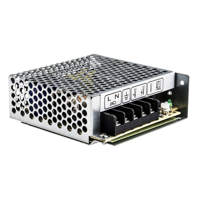 MEAN WELL Switching Power Supply, RS-50-48, 48V dc, 1.1A, 52.8W, 1 Output, 125 → 373 V dc, 88 → 264 V ac