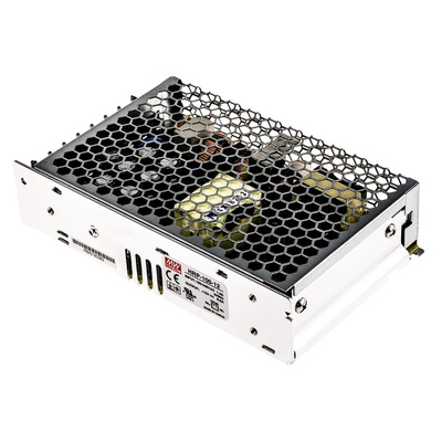 MEAN WELL Switching Power Supply, HRP-100-12RS, 12V dc, 8.5A, 102W, 1 Output, 120 → 370 V dc, 85 → 264 V