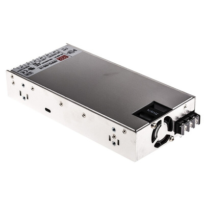 MEAN WELL Switching Power Supply, HRPG-450-15RS, 15V dc, 30A, 450W, 1 Output, 120 → 370 V dc, 85 → 264 V