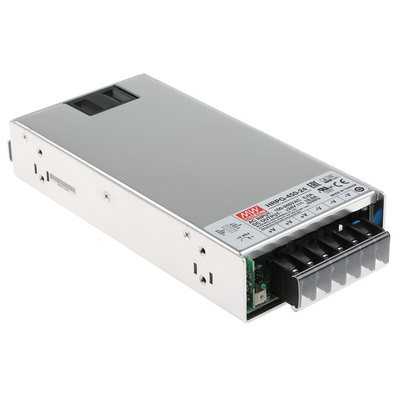 MEAN WELL Switching Power Supply, HRPG-450-24RS, 24V dc, 18.8A, 451W, 1 Output, 120 → 370 V dc, 85 → 264