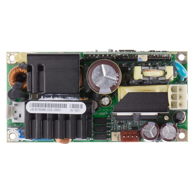 BEL POWER SOLUTIONS INC Switching Power Supply, ABC200-1024G, 24V dc, 8.5A, 200W, 1 Output, 90 → 264V ac Input