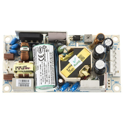 Artesyn Embedded Technologies Switching Power Supply, NPS43-M, 12V dc, 5A, 45W, 1 Output, 127 → 300 V dc, 90