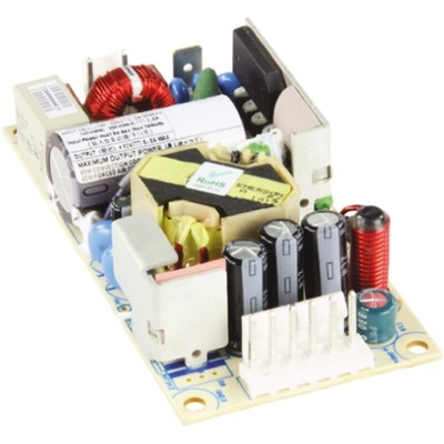 Artesyn Embedded Technologies Switching Power Supply, NPS62-M, 5V dc, 13A, 60W, 1 Output, 127 → 300 V dc, 90