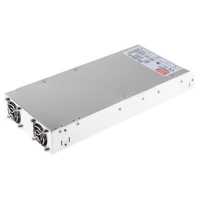 MEAN WELL Switching Power Supply, RSP-2000-24, 24V dc, 80A, 1.9kW, 1 Output, 127 → 370 V dc, 90 → 264 V