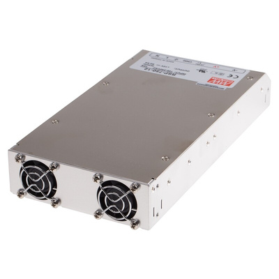 MEAN WELL Switching Power Supply, RSP-750-12, 12V dc, 62.5A, 750W, 1 Output, 127 → 370 V dc, 90 → 264 V