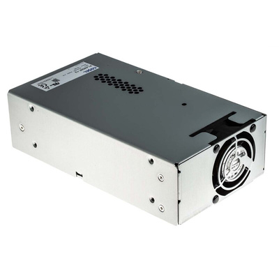 Cosel Switching Power Supply, PLA600F-12, 12V dc, 50A, 600W, 1 Output, 85 → 264V ac Input Voltage