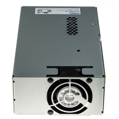 Cosel Switching Power Supply, PLA600F-12, 12V dc, 50A, 600W, 1 Output, 85 → 264V ac Input Voltage