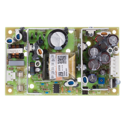 BEL POWER SOLUTIONS INC Switching Power Supply, MAP40-3003, 5 V dc, ±15 V dc, 1.5 A, 3 A, 200mA, 40W, Triple Output, 90